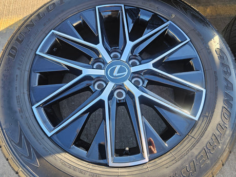 20" Lexus GX550 OEM wheels rims Toyota Land Cruiser Tundra 10545 LX600 NEW 2026 Texas Truck Tire
