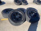 17" Ford Bronco SASQUATCH wheels rims BEADLOCK 10388 Ranger GOODYEAR M/T Texas Truck Tire