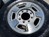 17" Chevy Silverado GMC Sierra 2500 3500 OEM 5500 wheels rims FIRESTONE Texas Truck Tire