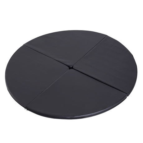 2" Thick 5' Wide Lightweight Folding Pole Dance Mat for Home Use