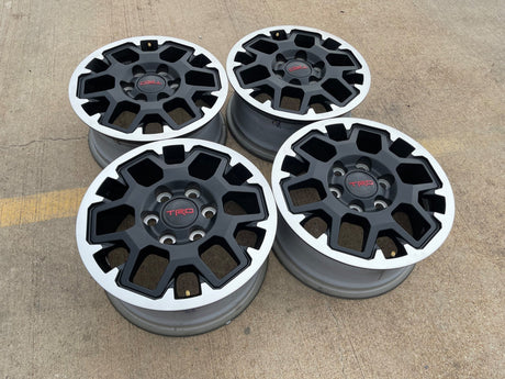 17" Toyota Tacoma 4Runner TRD OEM 10638 wheels rims 2024 2025 2026 NEW Texas Truck Tire