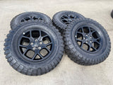 17" Jeep Gladiator OEM wheels rims 9326 95729 Wrangler BFG KM2 Texas Truck Tire