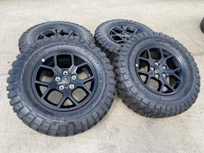 17" Jeep Gladiator OEM wheels rims 9326 95729 Wrangler BFG KM2 Texas Truck Tire