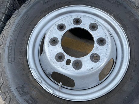 17" Dodge Ram 3500 Dually Laramie 8x200 wheels rims 2703 2704 OEM tires COOPER Texas Truck Tire