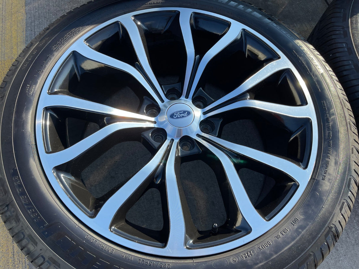 22" Ford F-150 LIMITED OEM replica rims wheels 10145 Expedition MICHELIN Texas Truck Tire