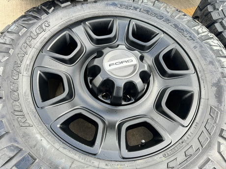 20" Ford F-250 F-350 OEM TREMOR wheels rims 10486 tires 2025 2026 NEW 35" Texas Truck Tire