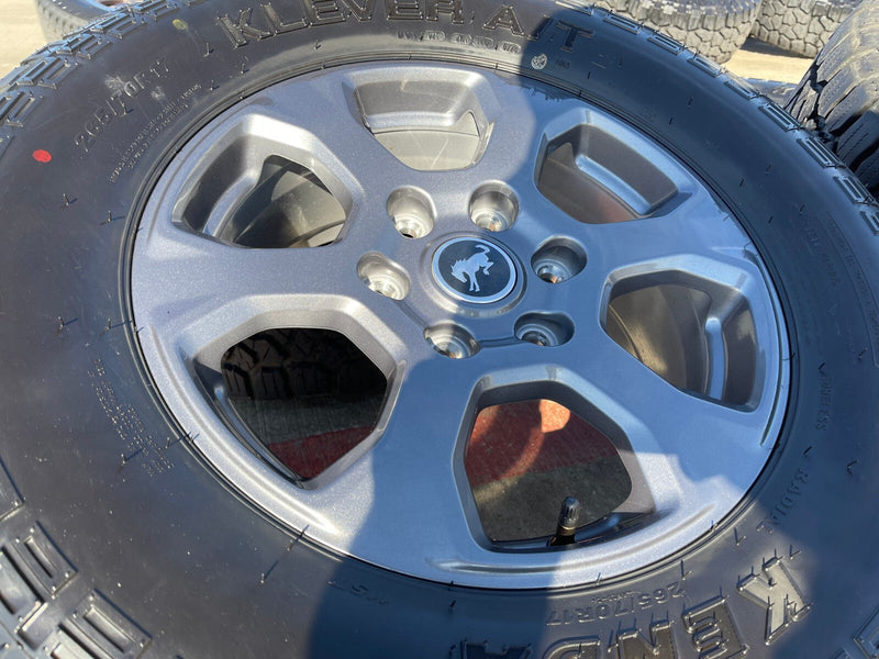 17" Ford Bronco Big Bend wheels rims 10384 OEM Ranger tires KENDA Texas Truck Tire