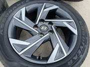 17" Hyundai Elantra Sonata OEM wheel rims 71067 Veloster 2024 2025 2026 GOODYEAR Texas Truck Tire