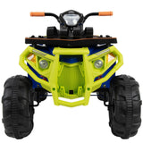 Huffy Kids 12-Volt ATV Battery Ride On Toy with Straps for Nerf Toys - Perfect for Outdoor Adventures!