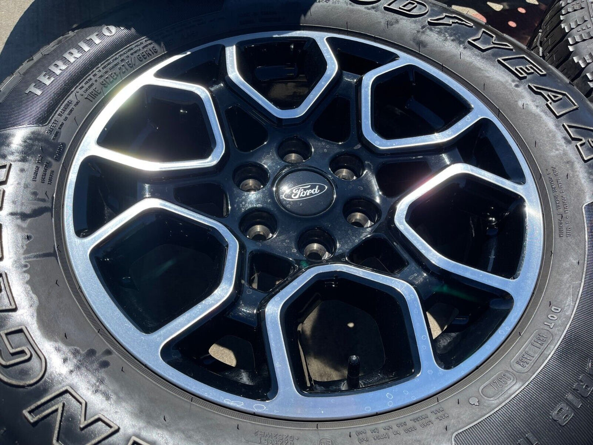 18" Ford F-150 OEM rims wheels 95049 10340 Expedition 2022 2023 2024 2025 Texas Truck Tire