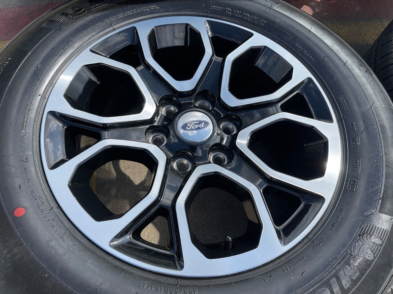 18" Ford F-150 OEM rims wheels 10438 Expedition 2024 2025 2026 2027 MICHELIN NEW Texas Truck Tire