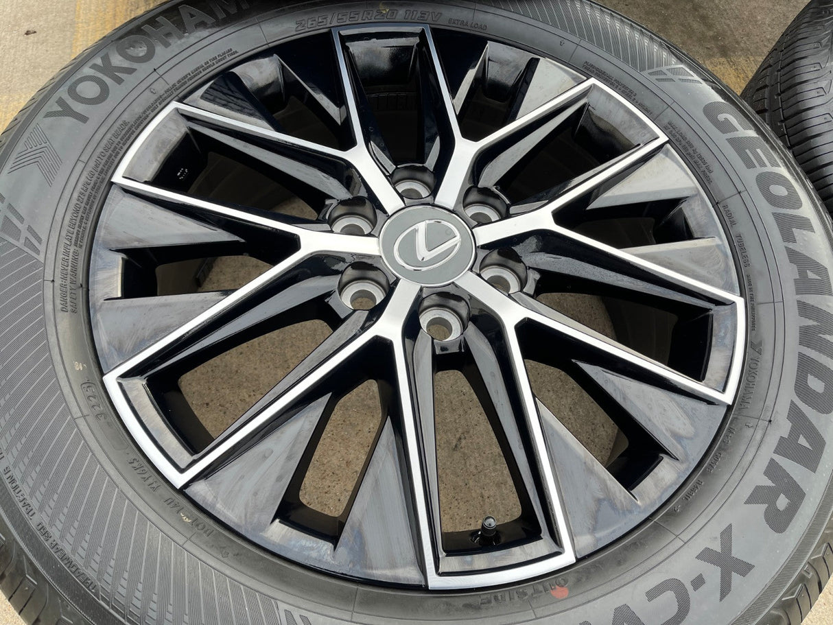 20" Lexus GX550 OEM wheels rims Toyota Land Cruiser Tundra 10545 LX600 2026 NEW Texas Truck Tire