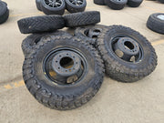 17" Dodge Ram 3500 Dually Laramie 8x200 wheels rims 2703 2704 OEM TOYO M/T 33" Texas Truck Tire