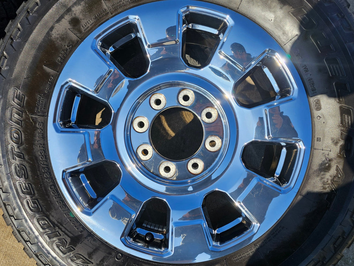 20" Ford F-250 F-350 OEM Lariat 10295 25085 10552 wheels rims 2025 2026 Texas Truck Tire