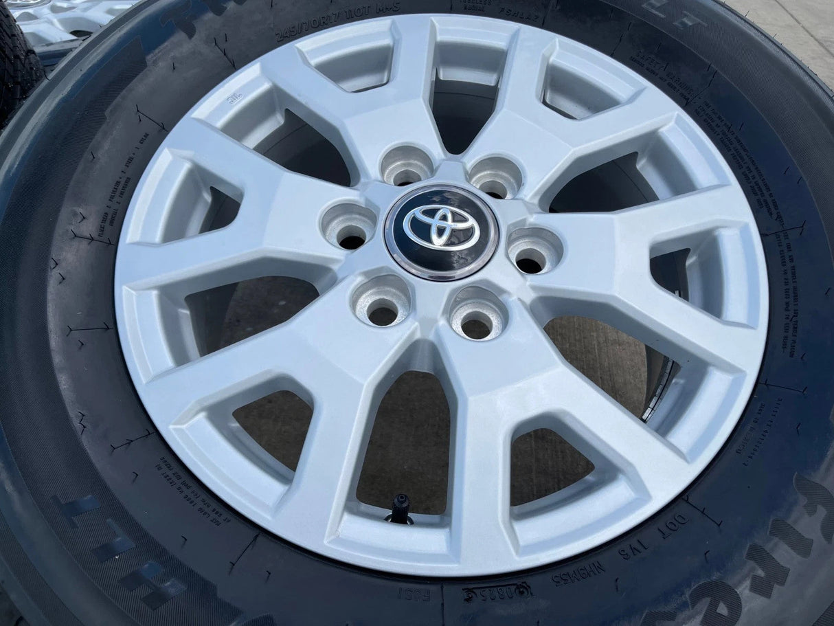 17" Toyota Tacoma 4Runner TRD OEM 10637 94254 wheels rims 2025 2026 FIRESTONE Texas Truck Tire