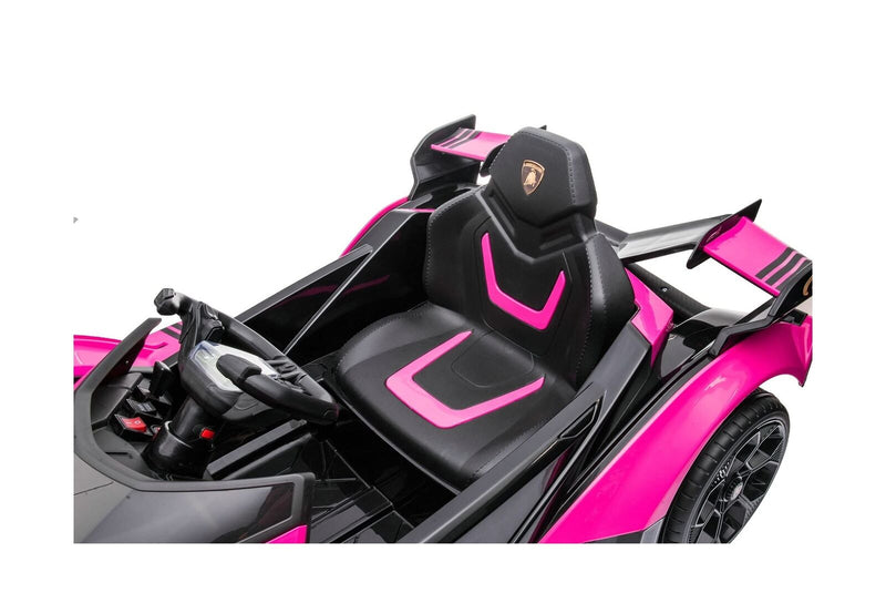 Dakott Lamborghini V12 Vision Gran Turismo Kids Ride-on Sports Car, Pin Edition