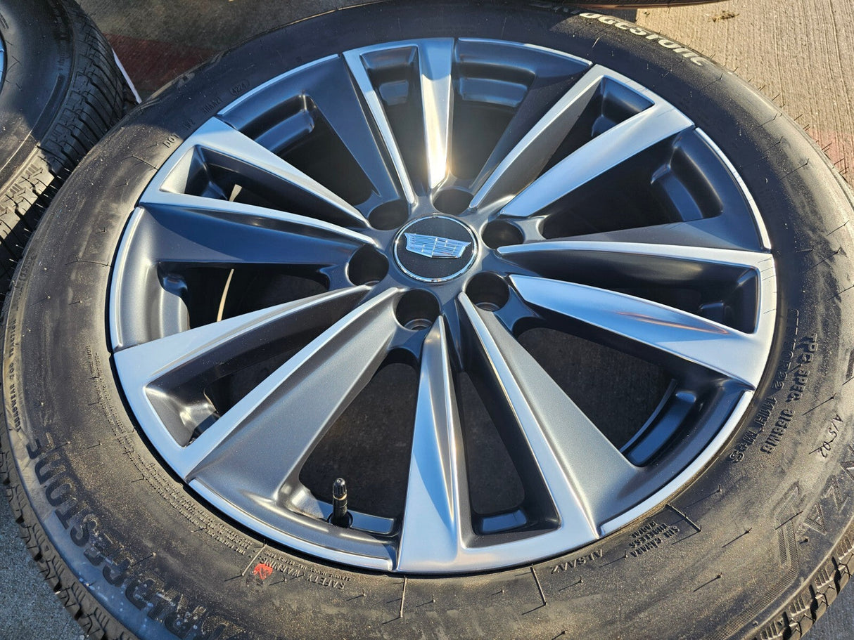 22" Cadillac Escalade Platinum OEM wheels rims NO tires 2024 2025 2026 NEW Texas Truck Tire