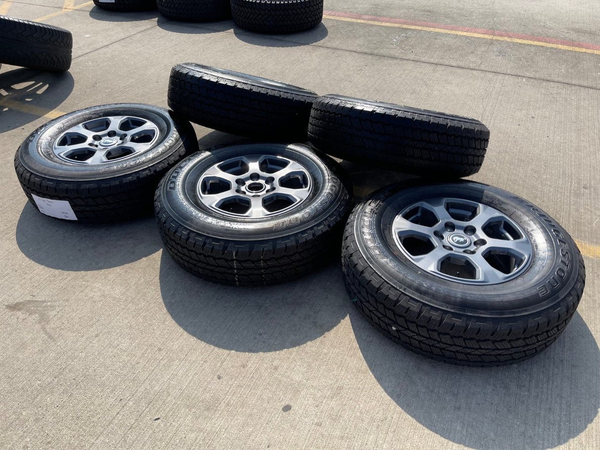 17" Ford Bronco HERITAGE OEM 10384 wheels rims tires Texas Truck Tire