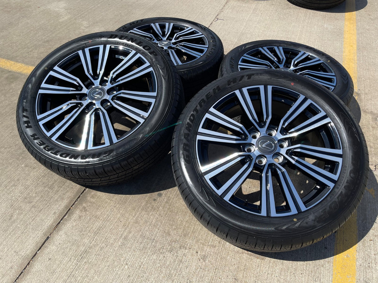 22" Lexus LX600 OEM wheels rims 74402 Toyota Tundra Sequoia 2025 2026 2027 Texas Truck Tire