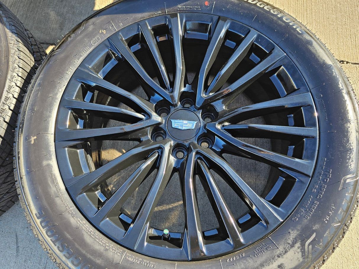 22" Cadillac Escalade V Platinum OEM 4883 95479 wheels rims 2024 2025 2026 NEW Texas Truck Tire