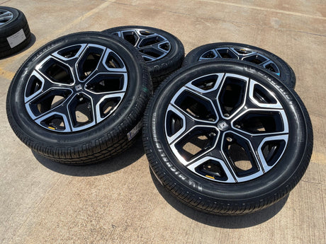 22" Rivian R1T R1S OEM wheels rims tires 2022 2023 2024 2025 2026 NEW MICHELIN Texas Truck Tire