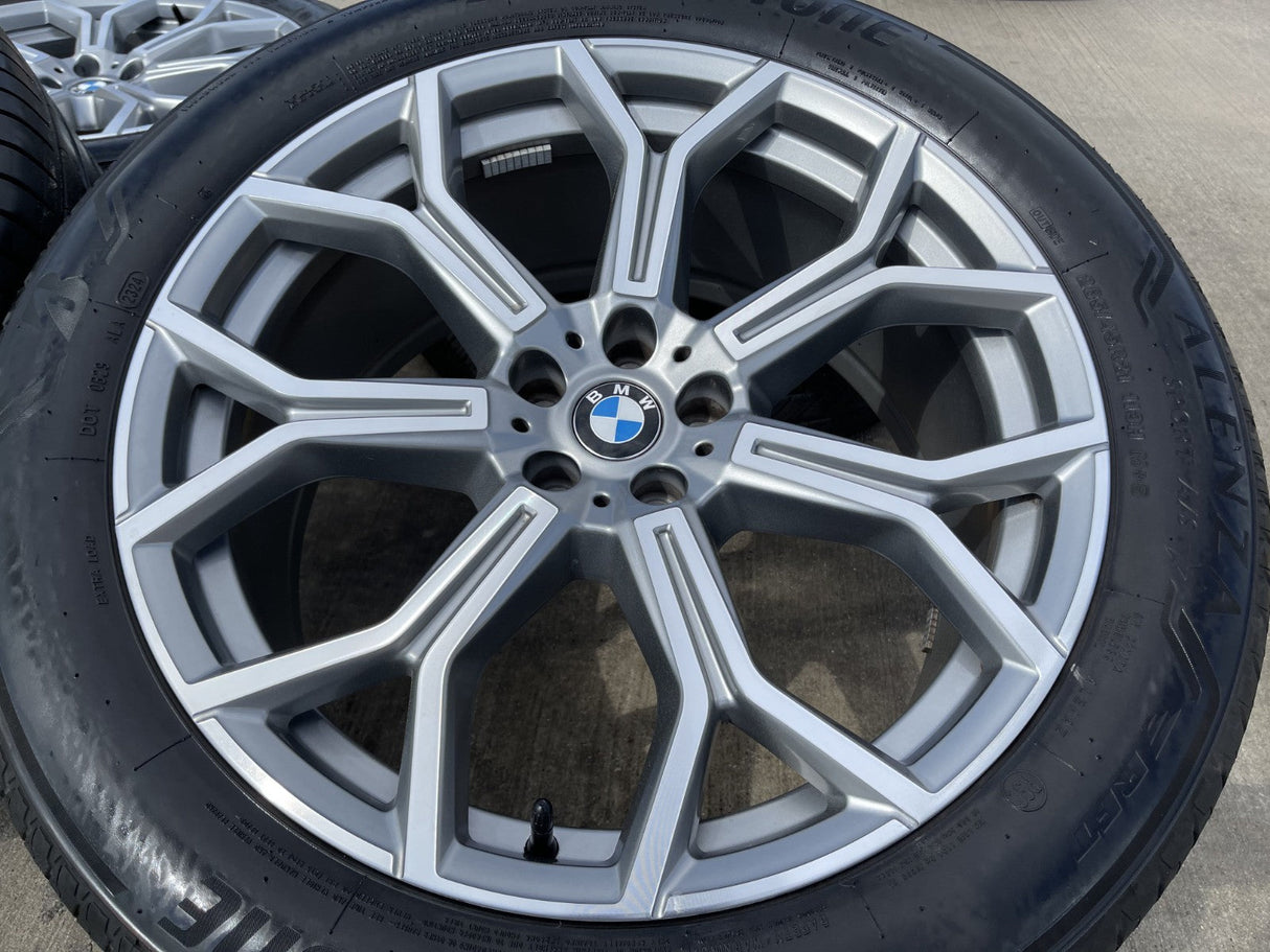 21" BMW X6 X7 OEM 86533 96409 Series 753 wheels rims tires BRIDGESTONE Texas Truck Tire