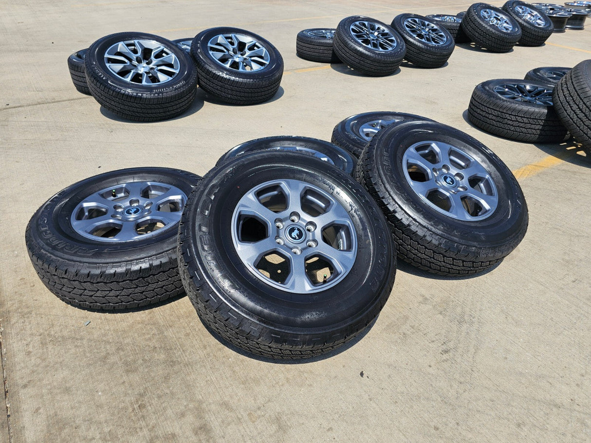 17" Ford Bronco Big Bend wheels rims 10384 OEM Ranger 2023 2024 2025 2026 NEW Texas Truck Tire