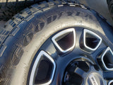 20" Ford F-250 F-350 OEM Lariat Platinum wheels rims 10486 A/T tires NEW Texas Truck Tire