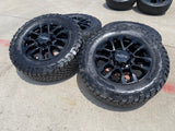 20" Chevy Silverado Trail Boss GMC AT4 2500 OEM 94030 wheels rims NEW BFG KO3 Texas Truck Tire