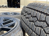 22" Dodge Ram 1500 OEM LIMITED Laramie wheels rims black 2725 2684 FALKEN AT NEW Texas Truck Tire