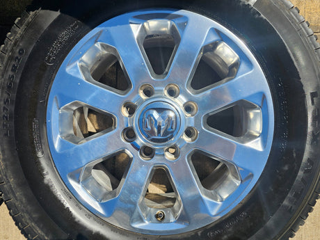 20" Dodge Ram 2500 3500 LARAMIE OEM 2700 wheels rims tires MICHELIN Texas Truck Tire