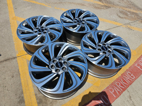 22" Lincoln Navigator OEM 10497 rims wheels Reserve 2022 2023 2024 2025 2026 Texas Truck Tire