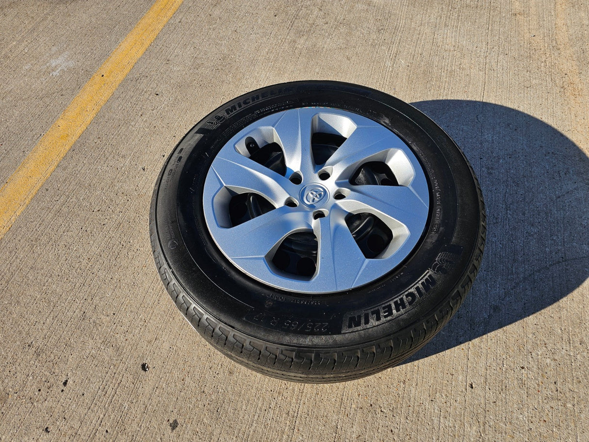 17" Toyota RAV4 OEM wheel rim 75241 Sienna CH-R tire 2020 2021 2022 2023 2024 Texas Truck Tire