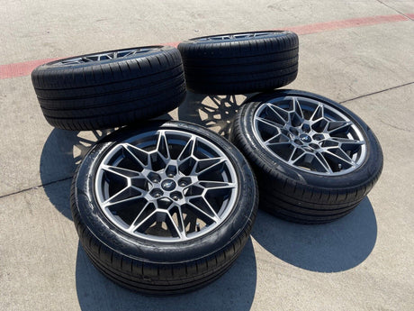 19" Ford Mustang GT Performance Track Pack OEM wheels rims 2023 2024 2025 NEW Texas Truck Tire