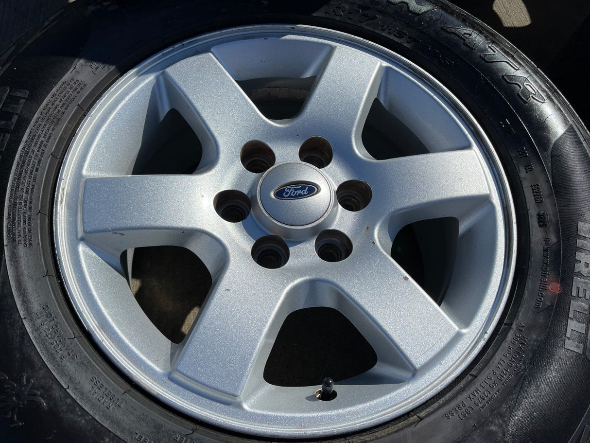 17" Ford F-150 Expedition OEM rims wheels 3661 tires NEW PIRELLI A/T Texas Truck Tire