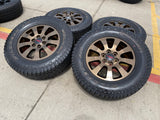 18" Toyota Land Cruiser OEM TRD wheels rims 95952 Tundra Sequoia BRONZE Texas Truck Tire