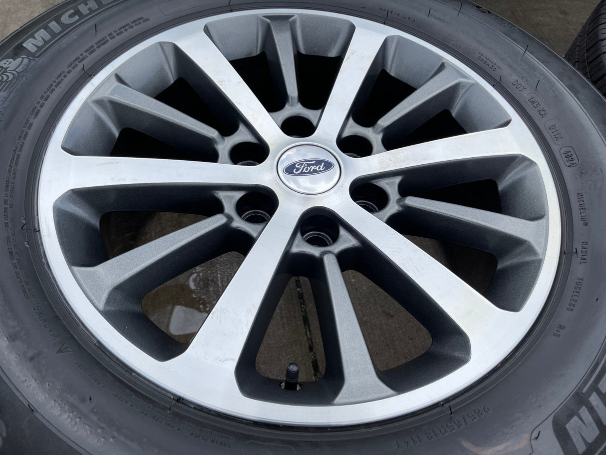 18" Ford F-150 Expedition 10142 OEM rims wheels tires MICHELIN NEW Texas Truck Tire