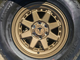 17" 4Runner Toyota Tacoma OEM BRONZE wheels rims FJ HANKOOK DYNAPRO A/T2 NEW Texas Truck Tire