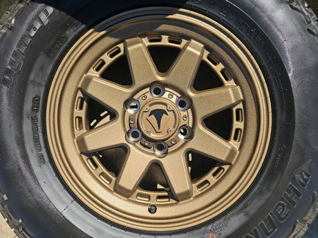 17" 4Runner Toyota Tacoma OEM BRONZE wheels rims FJ HANKOOK DYNAPRO A/T2 NEW Texas Truck Tire