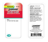 CLAMP Nylon Nat 1/2x5/8 2 PK Jandorf