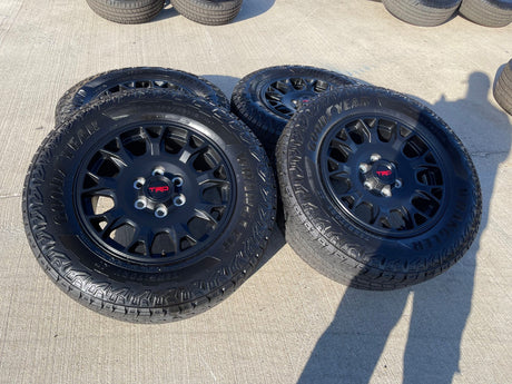 18" Toyota Tacoma 4Runner TRD Pro OEM 95973 wheels rims 2025 2026 GOODYEAR NEW Texas Truck Tire