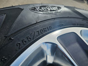 18" Jeep Wrangler Sahara OEM wheel rim 9221 spare 2020 2021 2022 2023 2024 2025 Texas Truck Tire