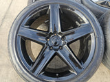 20" Jeep Grand Cherokee SRT Trackhawk 9062 OEM Replica Dodge Journey wheels rims Texas Truck Tire