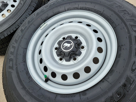 16" Ford Bronco steel wheels rims tires 10226 Ranger 2022 2023 2024 2025 NEW Texas Truck Tire