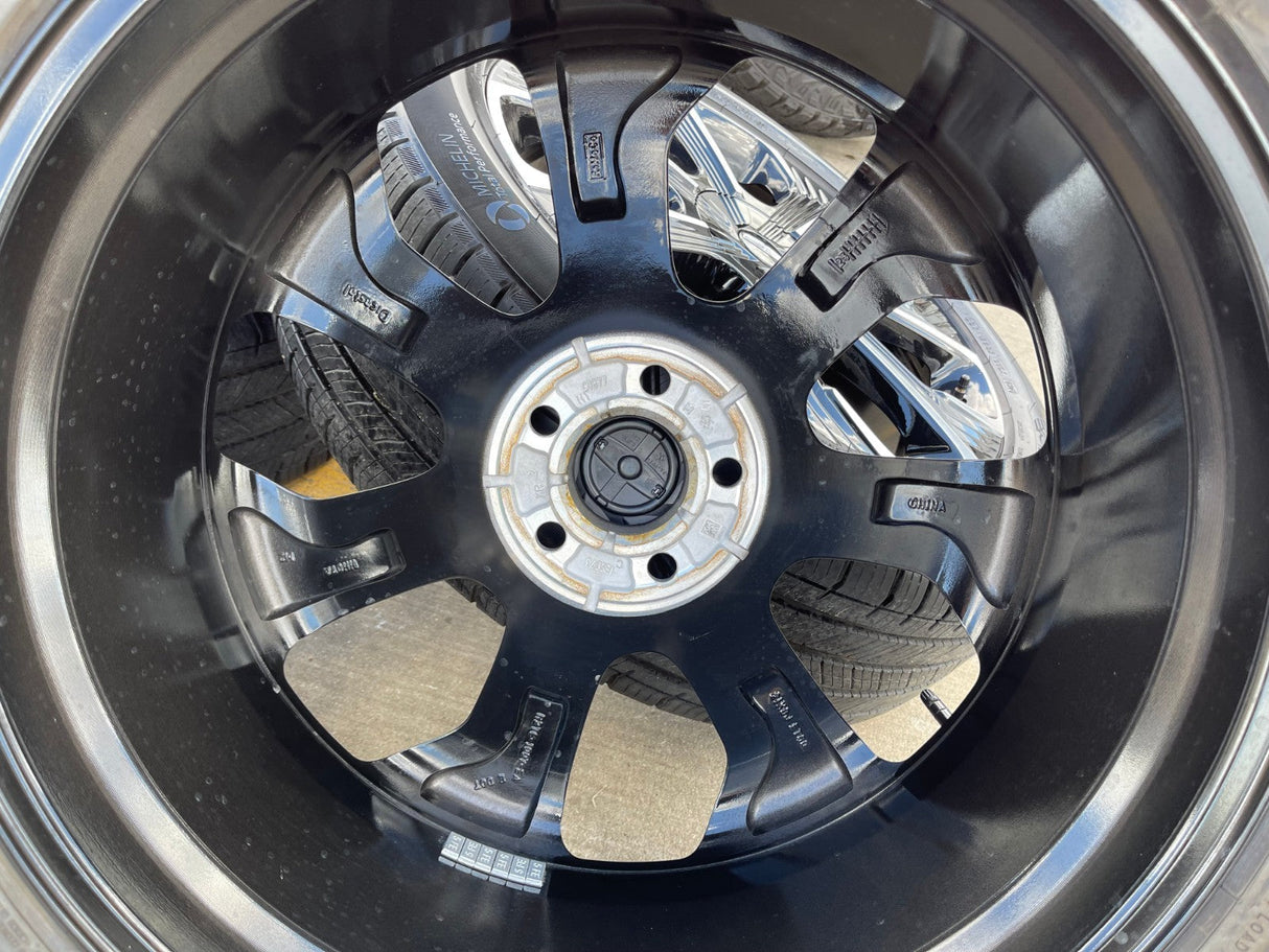 21" Lincoln Nautilus Black Label OEM 10563 rims wheels 2025 2026 NEW MICHELIN Texas Truck Tire