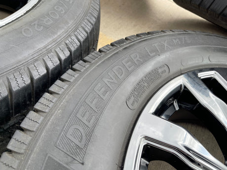 20" Nissan Titan XD OEM 62728 wheels rims tires CHROME DISCOUNTED Texas Truck Tire