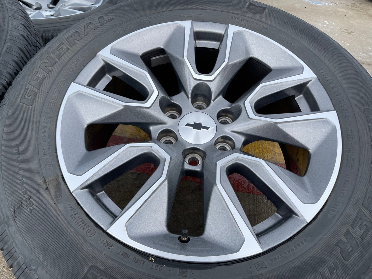 20" Chevy Silverado 1500 Tahoe Suburban OEM 5915 5916 wheels rims Texas Truck Tire