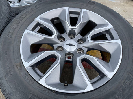 20" Chevy Silverado 1500 Tahoe Suburban OEM 5915 5916 wheels rims Texas Truck Tire