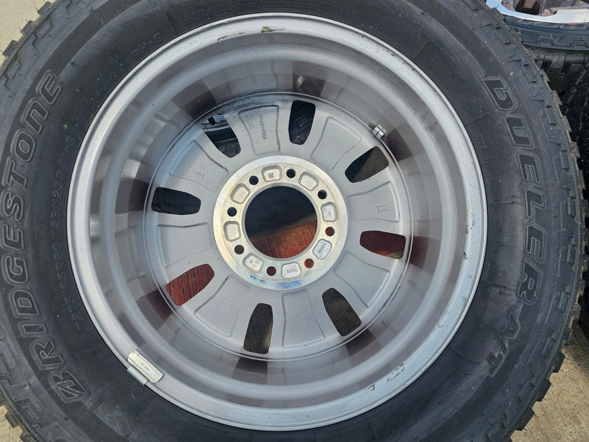 20" Ford F-250 F-350 OEM 10487 LIMITED KING RANCH tan wheels rims 2024 2025 NEW Texas Truck Tire