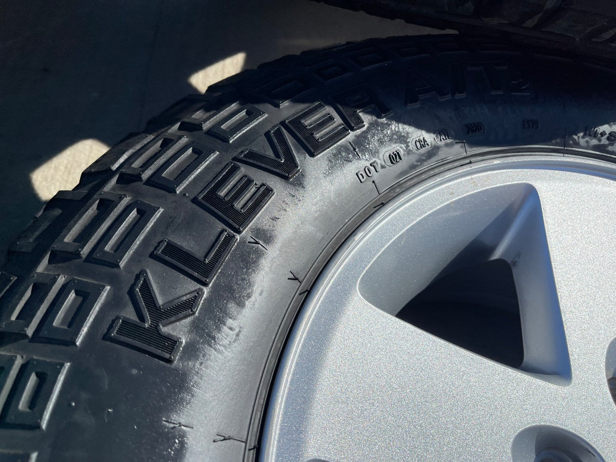 17" Jeep Gladiator OEM wheels rims 9074 Wrangler Kenda Klever A/T Texas Truck Tire